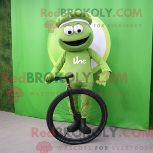 Oliven Unicyclist maskot...