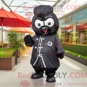 Black Dim Sum mascot...