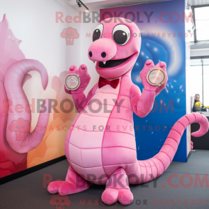 Maskottchenkostüm Rosa...