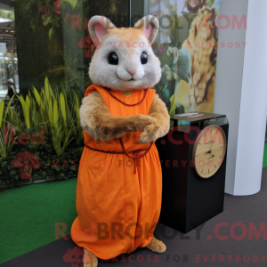 Orange Chinchilla mascot...
