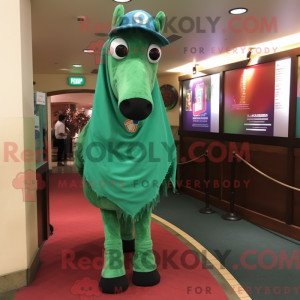 Green Mare maskot kostume...