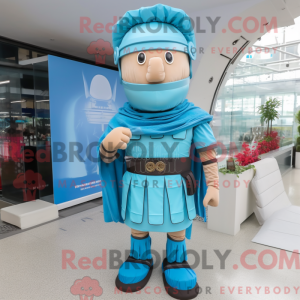 Sky Blue Roman Soldier...