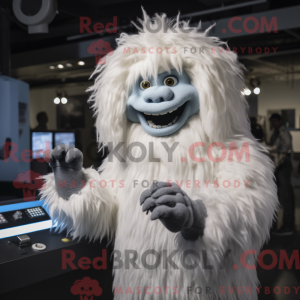 White Yeti mascot costume...