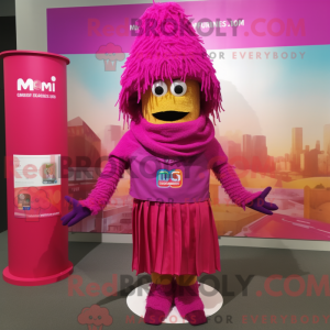 Magenta fugleskræmsel...