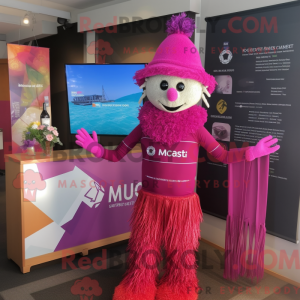 Magenta fugleskræmsel...