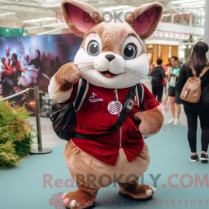 Personaggio mascotte Maroon...