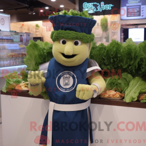 Navy Caesar Salat maskot...