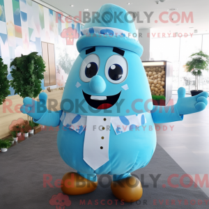 Disfraz de mascota Sky Blue...