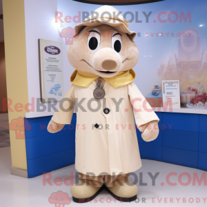Figura de máscara médica...