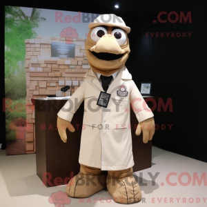 Figura de máscara médica...
