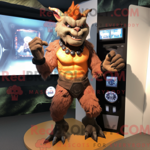 Rust Gargoyle mascot...