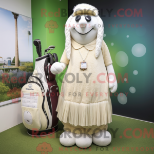 Cream Golf Bag...