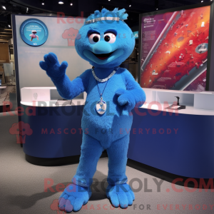 Blue Bracelet mascot...