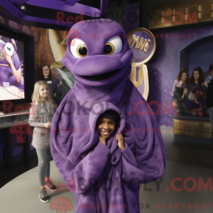 Lilla Titanoboa maskot...