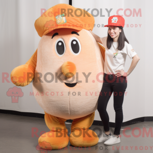 Peach Lasagna mascot...
