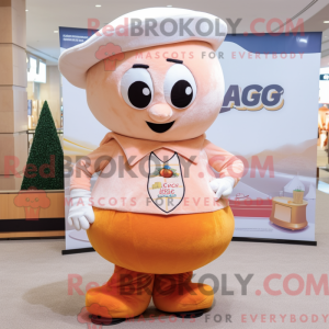 Peach Lasagna mascot...