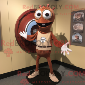 Rust Plate Spinner mascot...