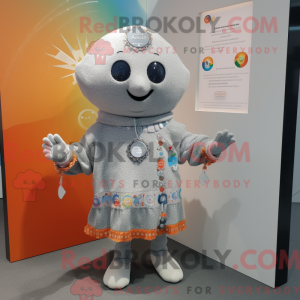 Silver Apricot mascot...