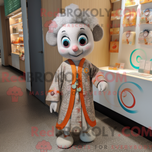 Silver Apricot mascot...