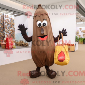 Brown Pepper mascot costume...