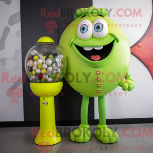 Lime Green Gumball Machine...