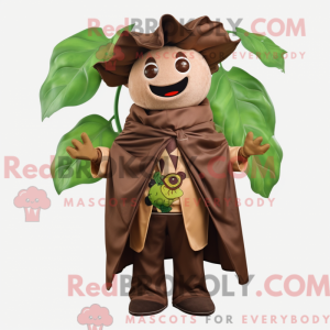 Brown Beanstalk mascot...