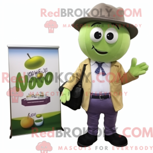 Maskottchenkostüm Olive...