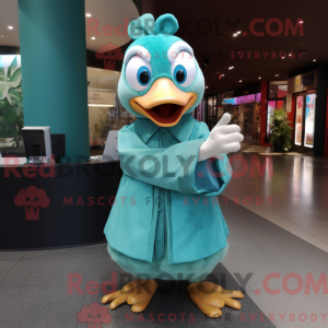 Turkis Gosling maskot...