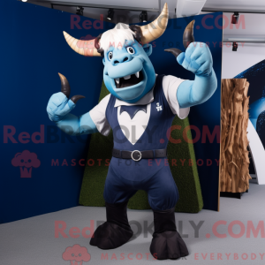 Navy Minotaur mascot...