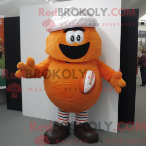 Orange Falafel mascot...