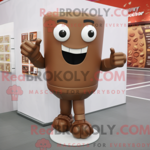 Brown Candy Box mascot...