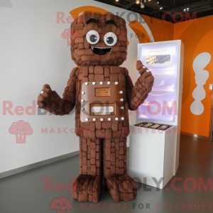 Brown Candy Box mascot...