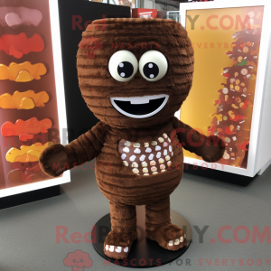 Brown Candy Box mascot...