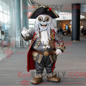 Silver Pirate mascot...
