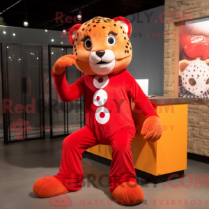 Maskottchenkostüm Roter...