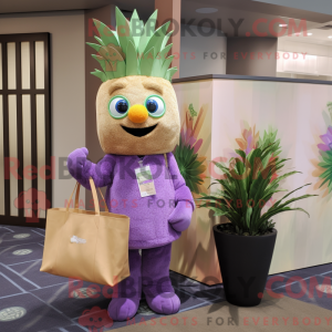 Lavender Pineapple mascot...