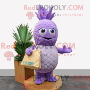 Lavendel-Aas-Maskottchen-Ko...
