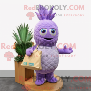 Lavender Pineapple mascot...