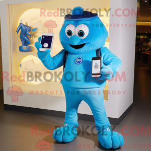 Disfraz de mascota de Blue...
