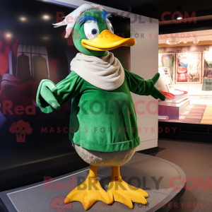 Grøn Muscovy Duck...