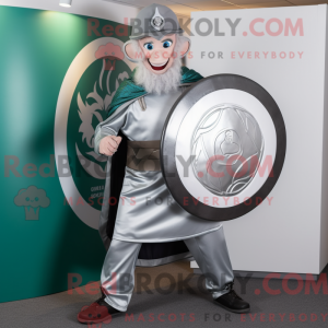 Figura de máscara de escudo...