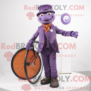 Lilla Unicyclist maskot...