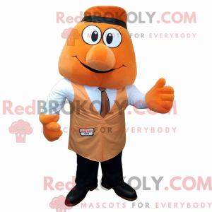 Peach Attorney mascot...