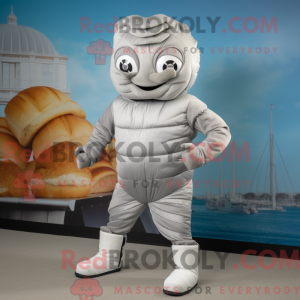 Silver Croissant mascot...