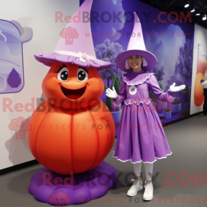 Lavender Plum mascot...