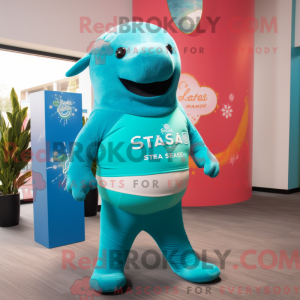 Turquoise Stellar S Sea Cow...