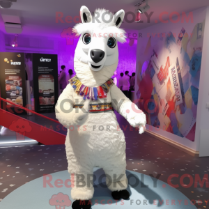 Lama maskot kostume...