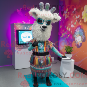 Llama mascot costume...