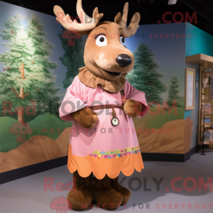 Elk mascot costume...