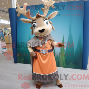 Elk mascot costume...